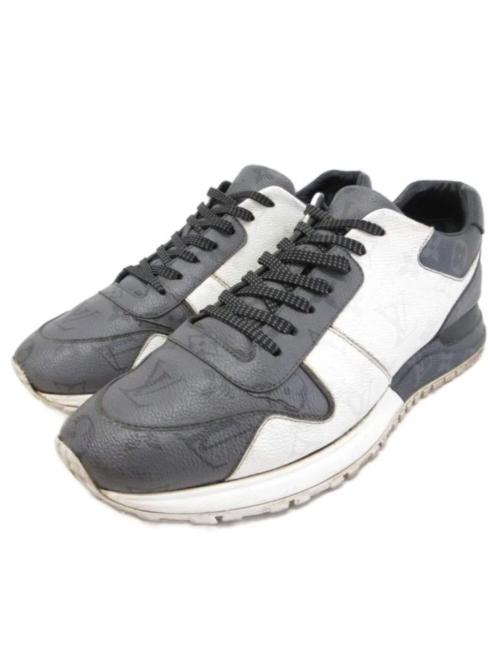 Louis Vuitton Run Away Line Sneakers Monogram Low Cut Shoes All Over Pattern